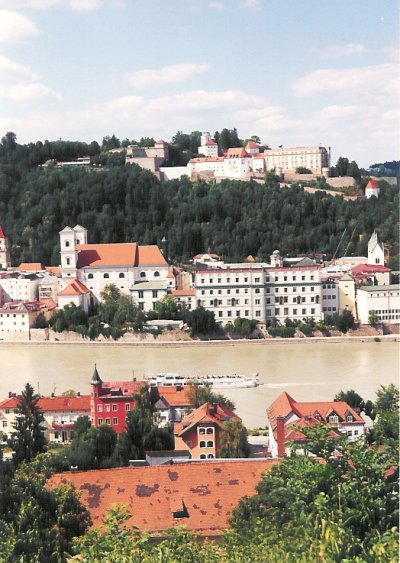 Blick auf Veste Oberhaus